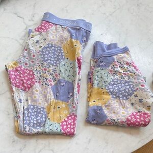 Cat & Jack Kids Pajama Bottoms - Pink, Yellow, Blue Floral